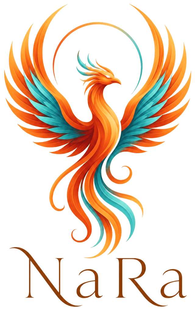 NaRa Studio — phoenix rising logo